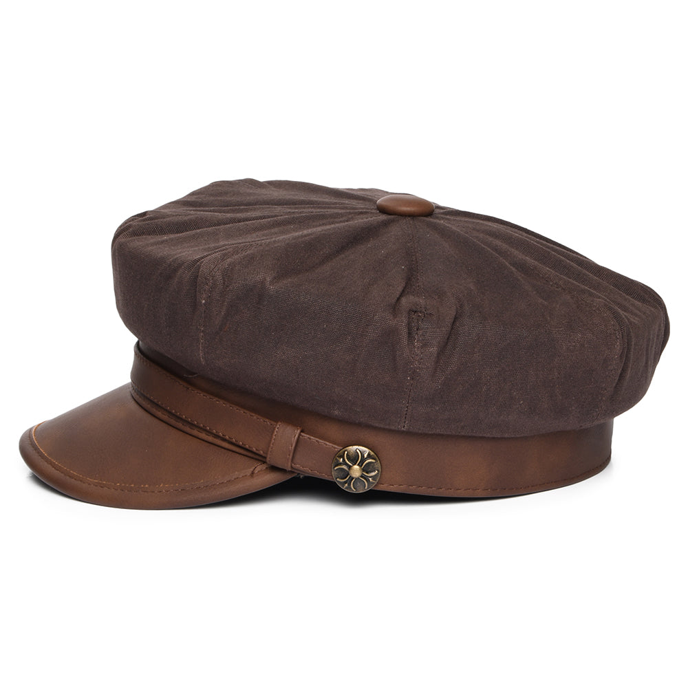 Rebel Motorcycle Cap Brown Wholesale Pack