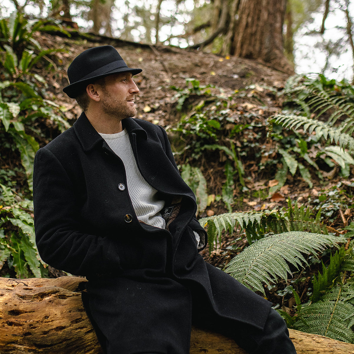 Detroit Trilby Hat Black Wholesale Pack