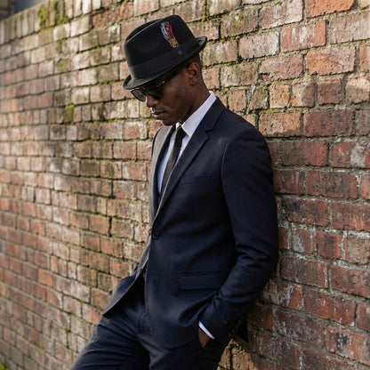 Dekker Crushable Trilby Hat - Black