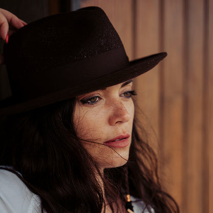 Crushable C-Crown Fedora Brown Wholesale Pack