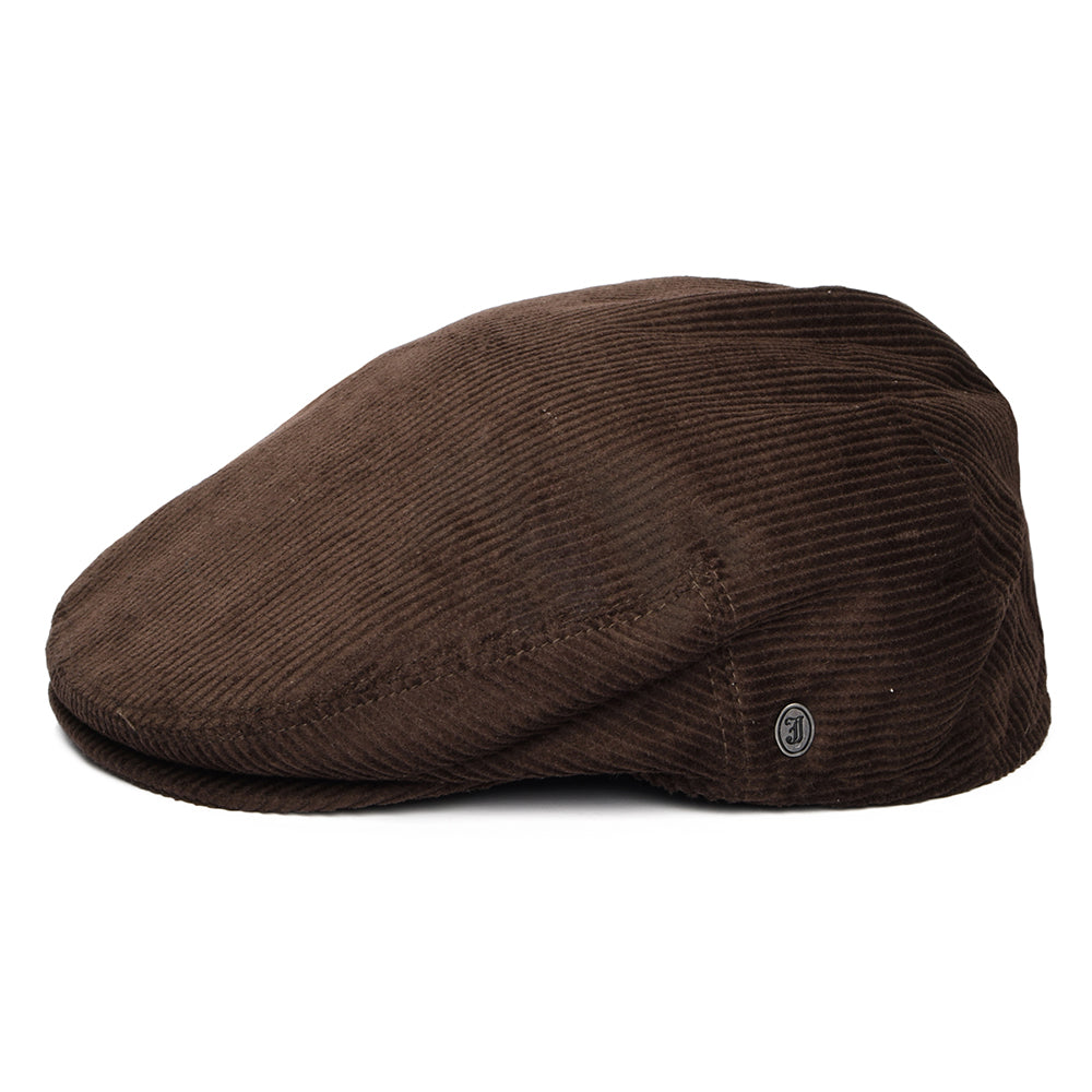 Corduroy Flat Cap Brown Wholesale Pack