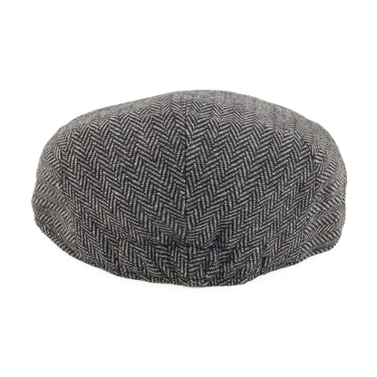 Kids Herringbone Flat Cap Grey Wholesale Pack
