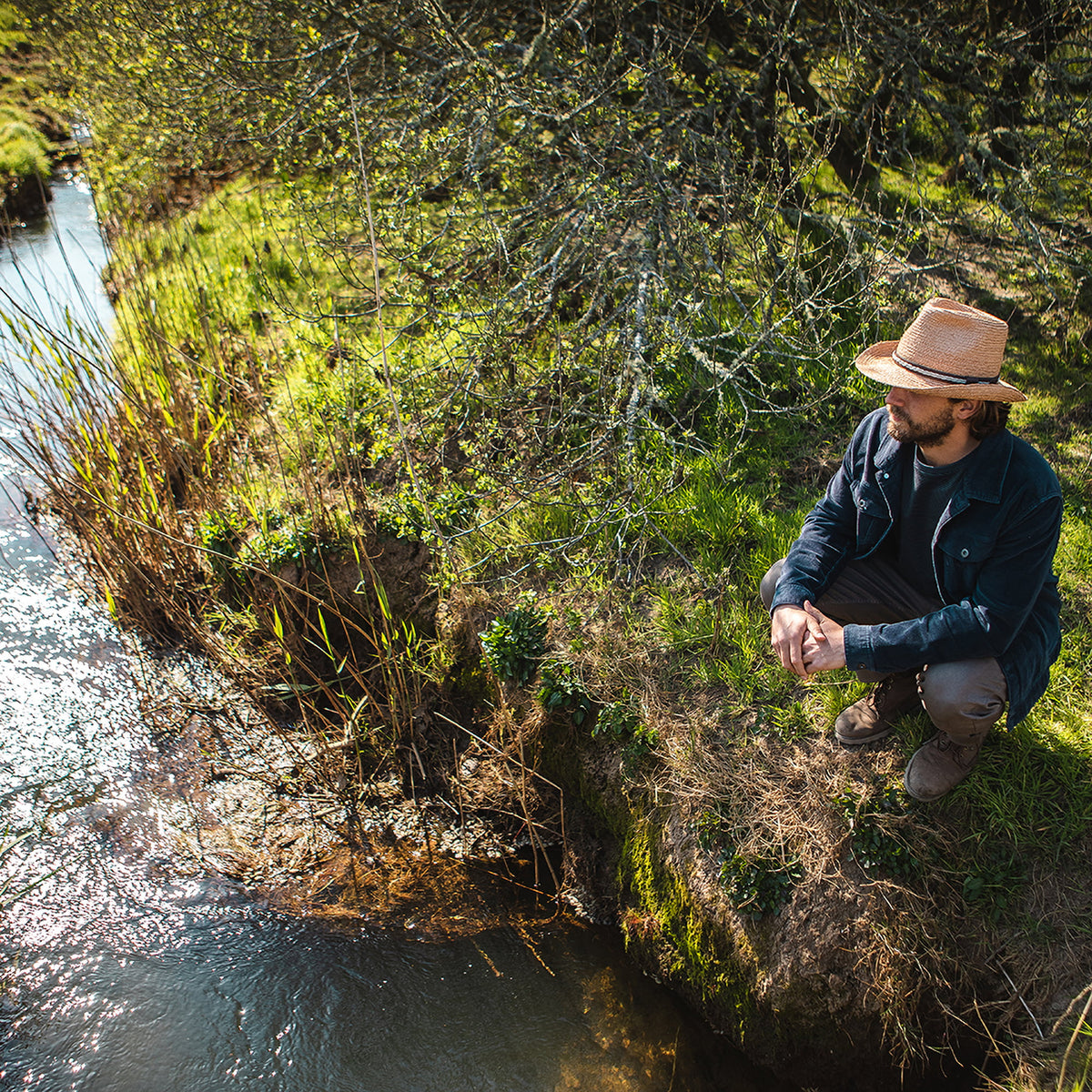 El Paso Straw Outback Hat - Natural
