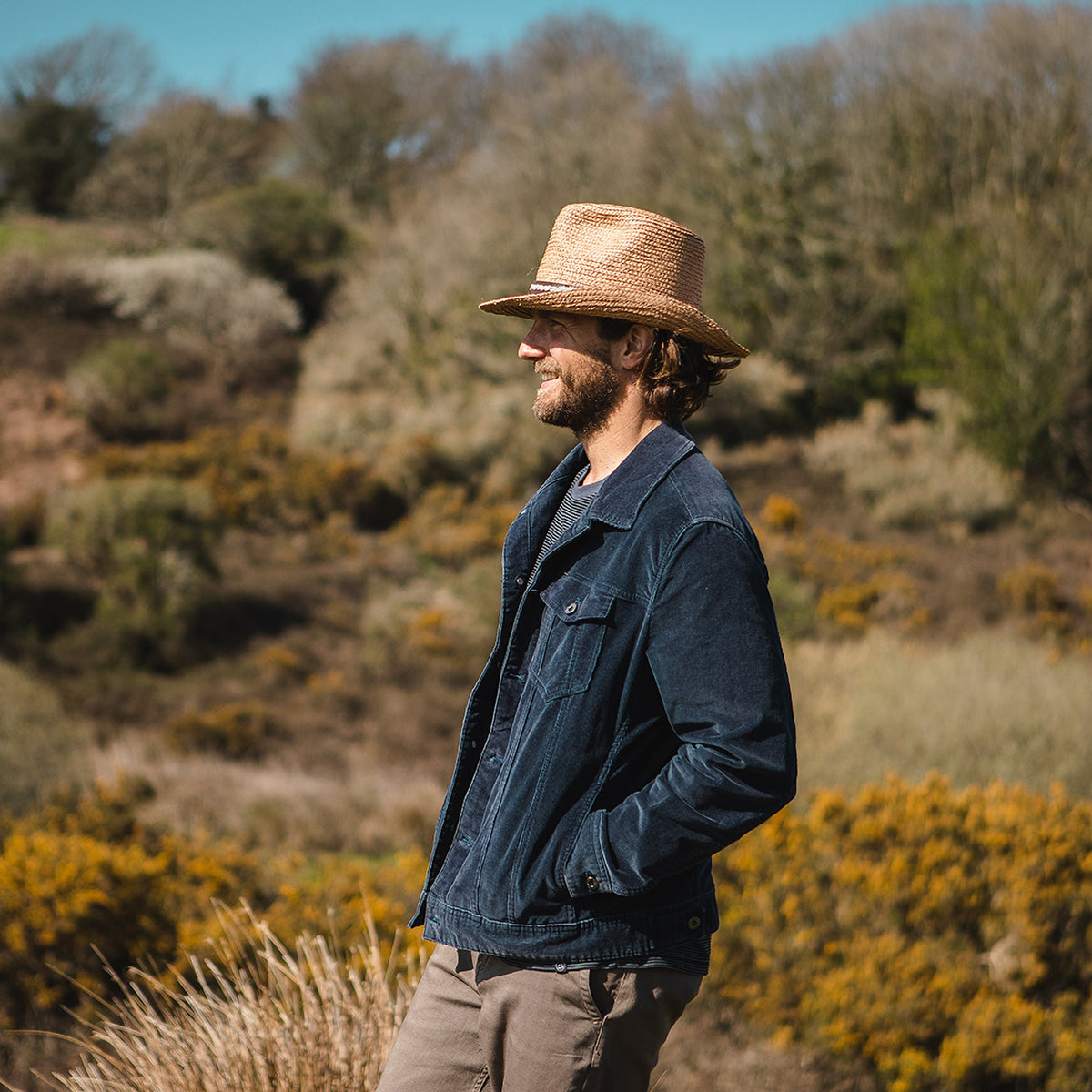 El Paso Straw Outback Hat - Natural
