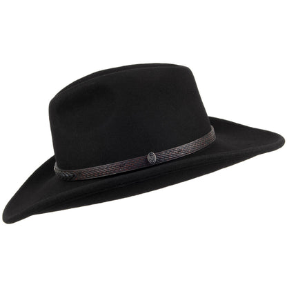 Comanche Cowboy Hat - Black
