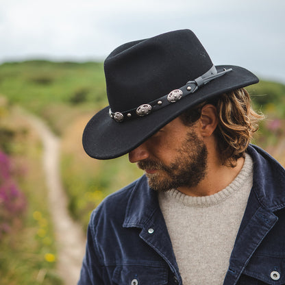 Tombstone Cowboy Hat - Black
