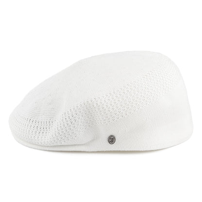 Summer Flat Cap - White