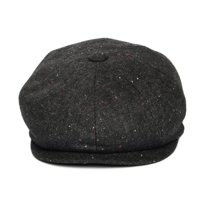 Blackheath Speckled Marl Newsboy Cap - Black-Multi