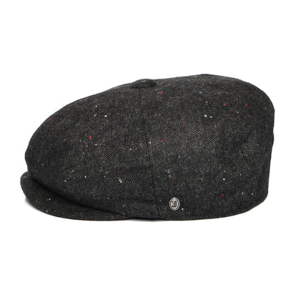 Blackheath Speckled Marl Newsboy Cap - Black-Multi