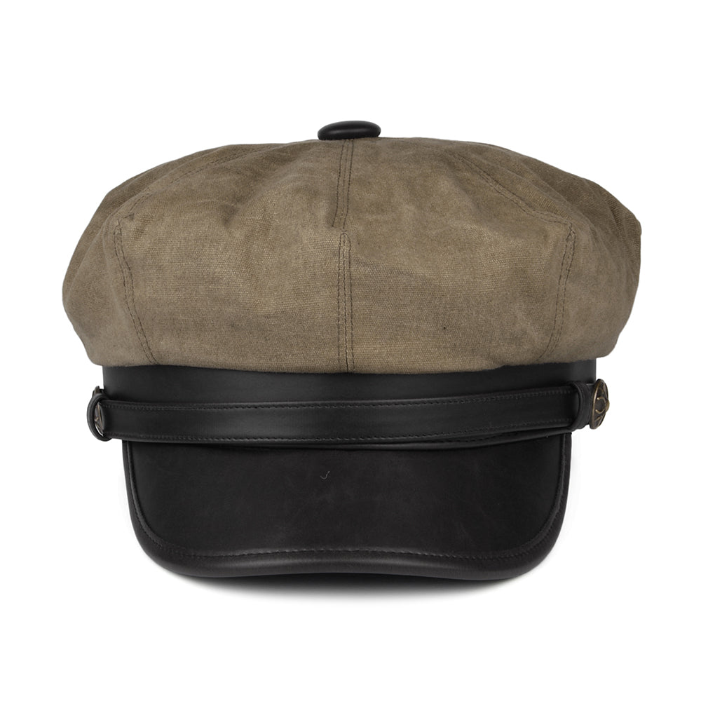 Rebel Motorcycle Cap - British Tan