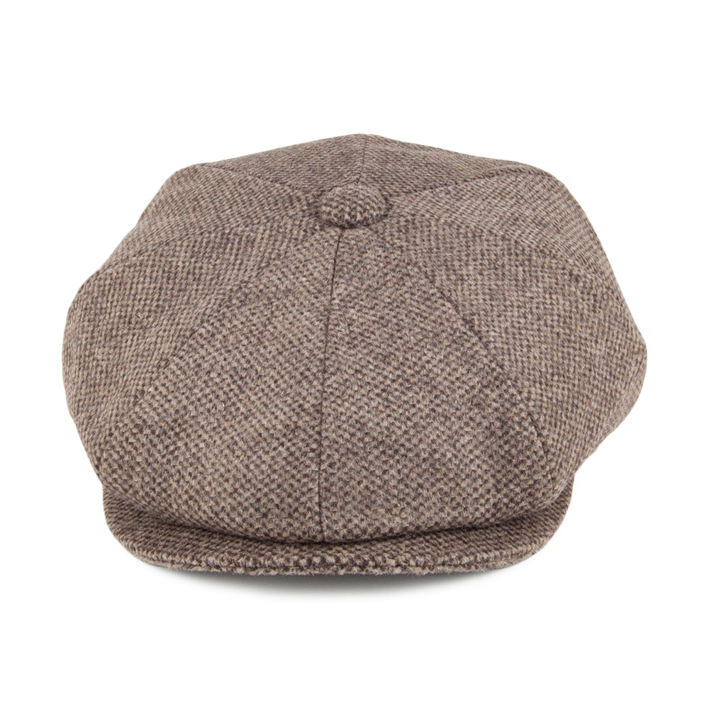 Gotham Classic Newsboy Cap - Brown