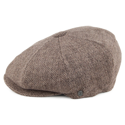 Gotham Classic Newsboy Cap - Brown