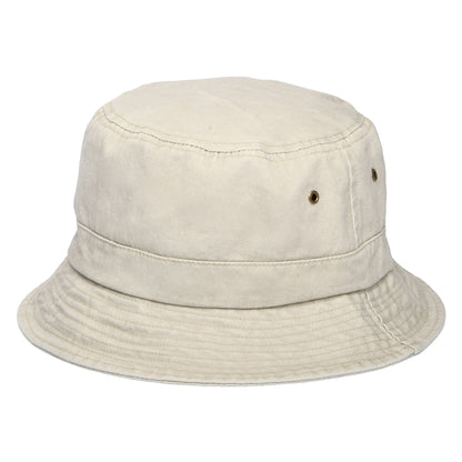 Packable Cotton Bucket Hat - Putty