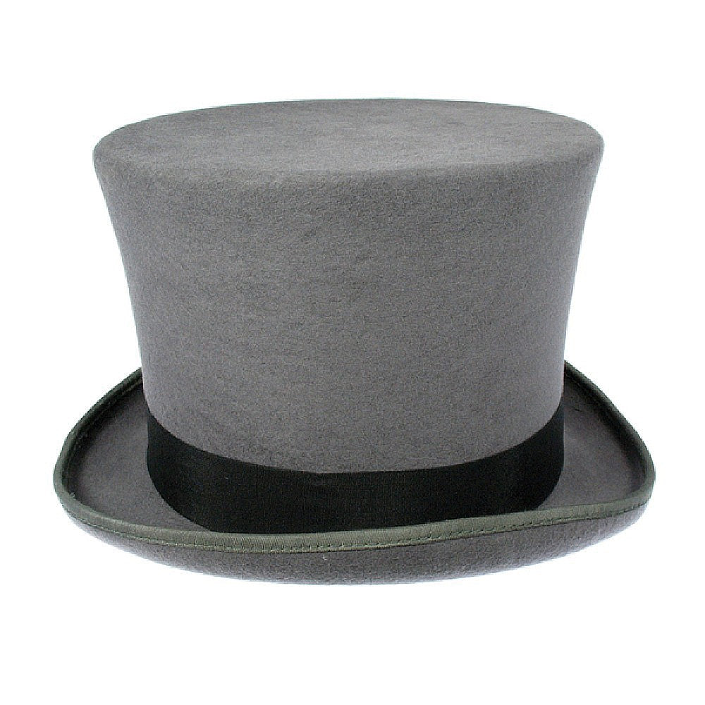 Victorian Top Hat - Grey
