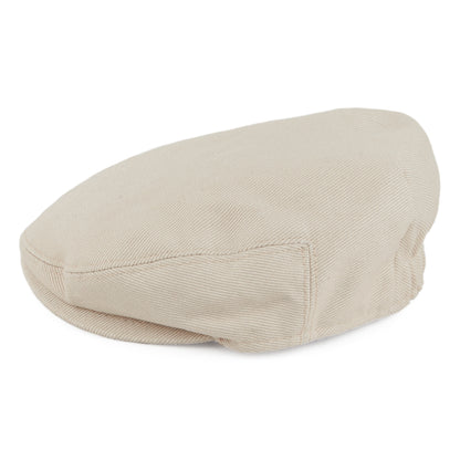 Baby Cotton Flat Cap - Beige
