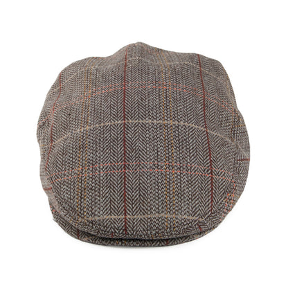 Tweed Flat Cap Brown-Grey Wholesale Pack