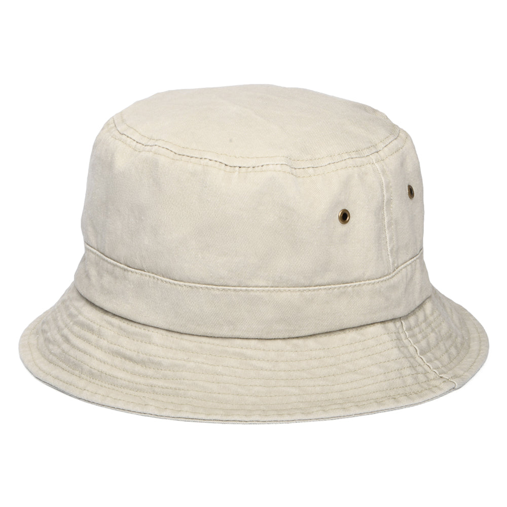 Packable Cotton Bucket Hat - Putty - Wholesale Pack