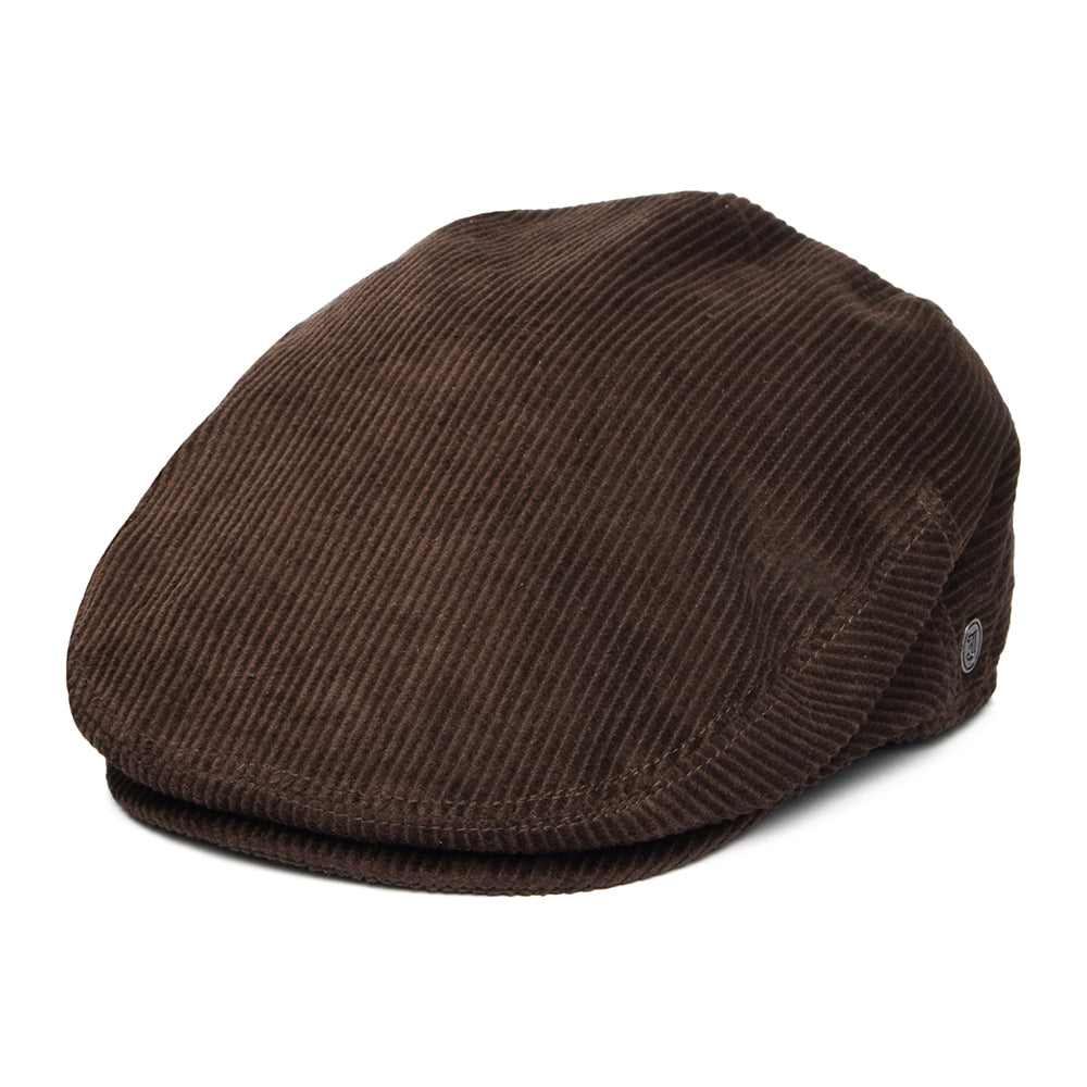 Corduroy Flat Cap Brown Wholesale Pack
