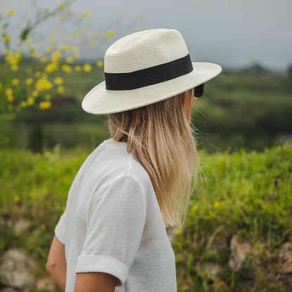 Summer C-Crown Fedora Ivory Wholesale Pack