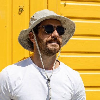 Packable Cotton Boonie Hat - Putty - Wholesale Pack