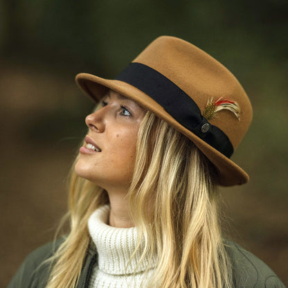 Crushable Blues Trilby Pecan Wholesale Pack