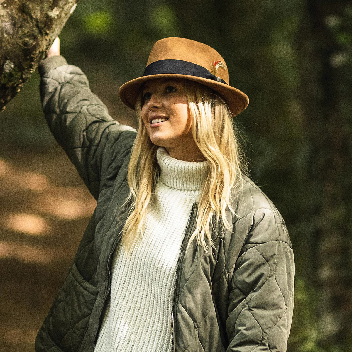 Crushable Blues Trilby Pecan Wholesale Pack