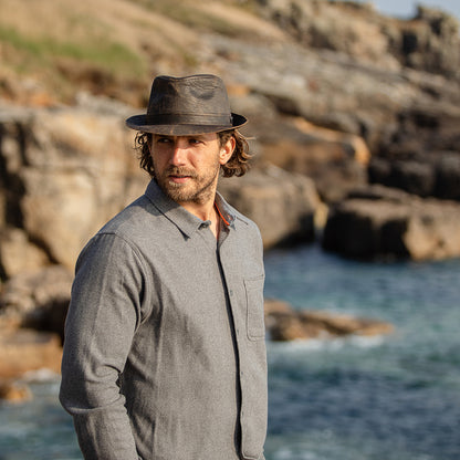 Weathered Cotton Trilby Brown Wholesale Pack