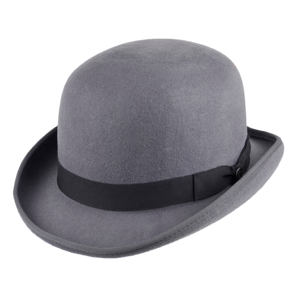 English Bowler - Grey with Black Band Wholesale