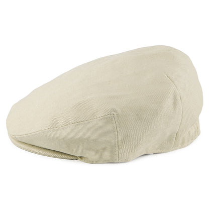 Kids Cotton Flat Cap Beige Wholesale Pack