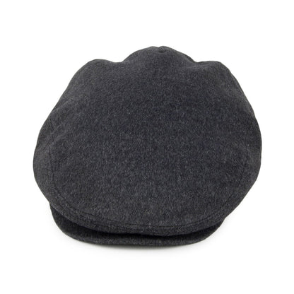 Pure Wool Harlem Flat Cap Charcoal Wholesale Pack