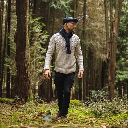 Pure Wool Harlem Flat Cap Charcoal Wholesale Pack