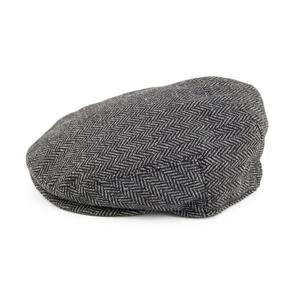 Baby Herringbone Flat Cap Grey Wholesale Pack