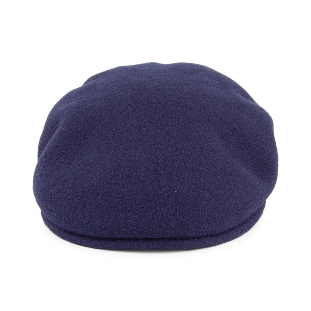 Classic Wool Flat Cap Navy Blue Wholesale Pack