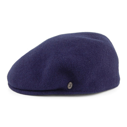 Classic Wool Flat Cap Navy Blue Wholesale Pack