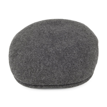 Classic Wool Flat Cap Charcoal Wholesale Pack