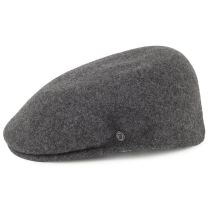 Classic Wool Flat Cap Charcoal Wholesale Pack