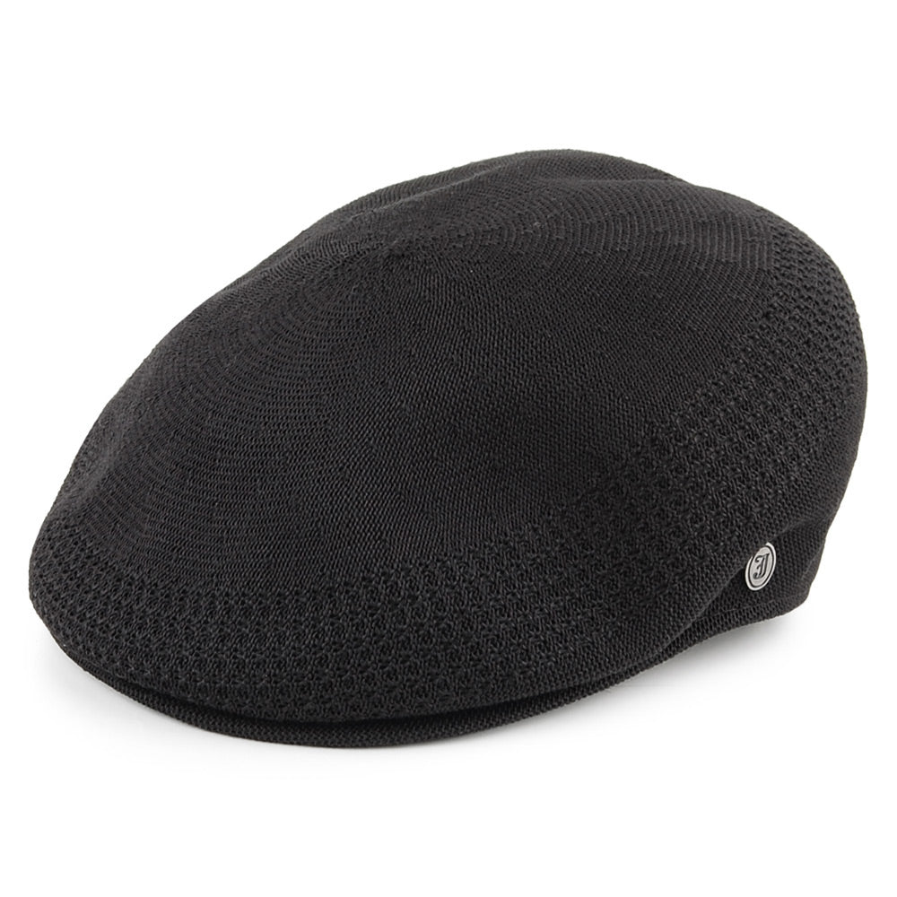 Summer Flat Cap Black Wholesale Pack