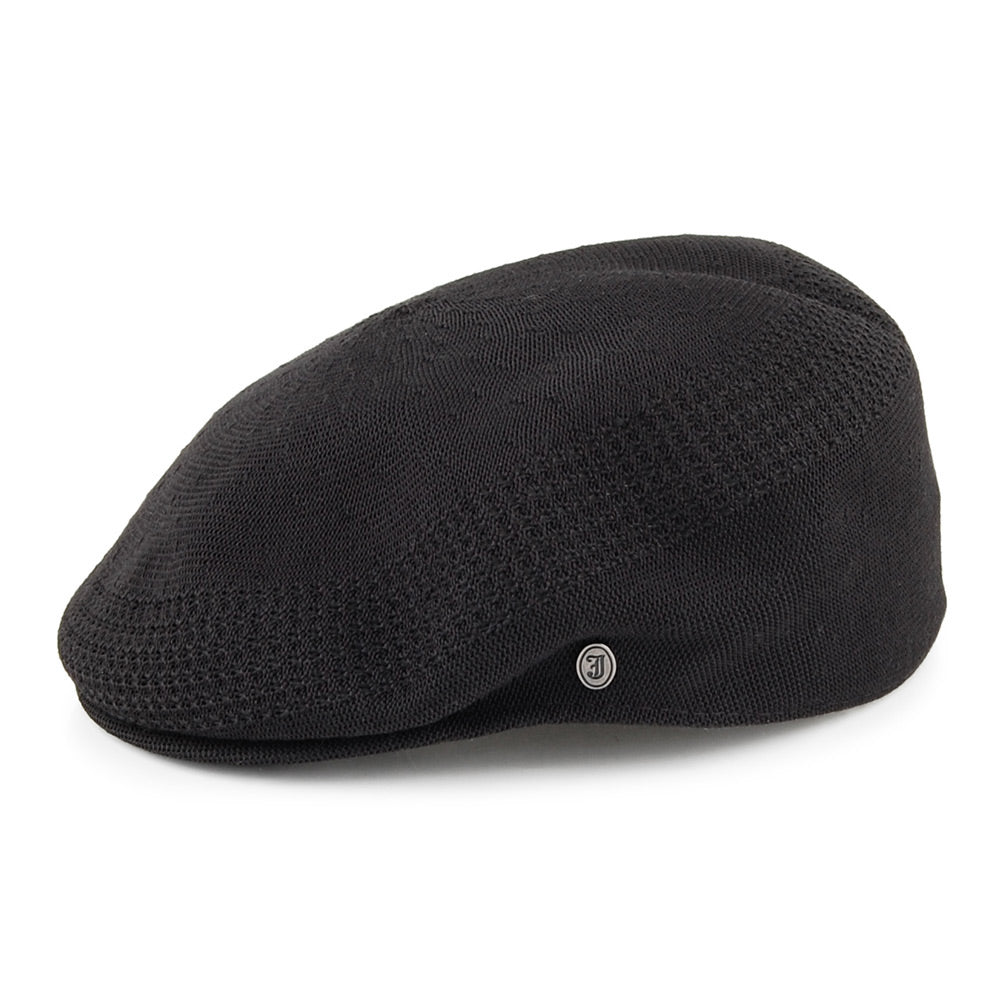 Summer Flat Cap Black Wholesale Pack