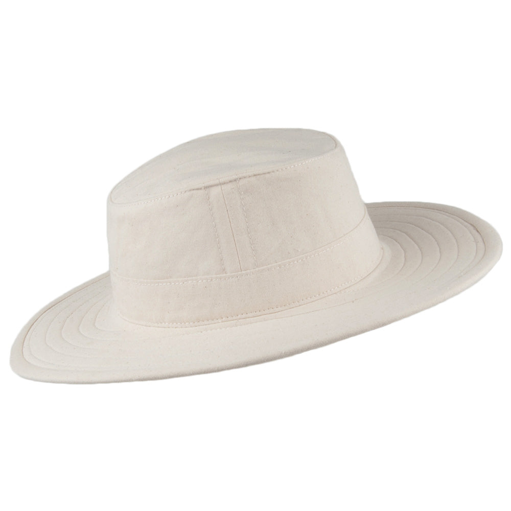 Canvas Packable Sun Hat Ivory Wholesale Pack