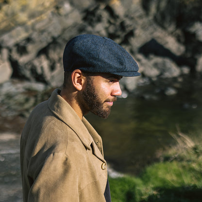 Falconbrook Newsboy Cap Navy Blue Wholesale Pack