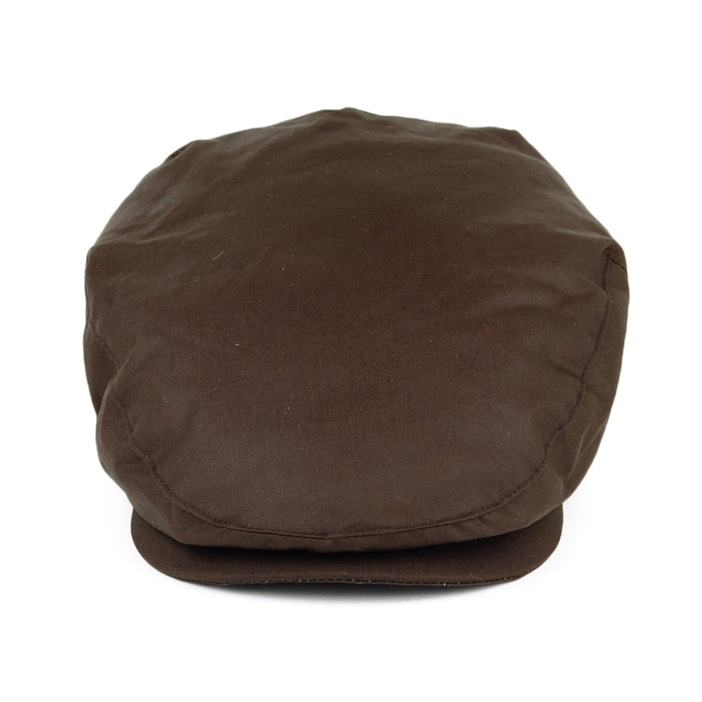 British Millerain Flat Cap Brown Wholesale Pack