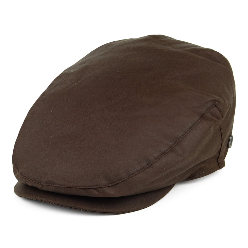 British Millerain Flat Cap Brown Wholesale Pack