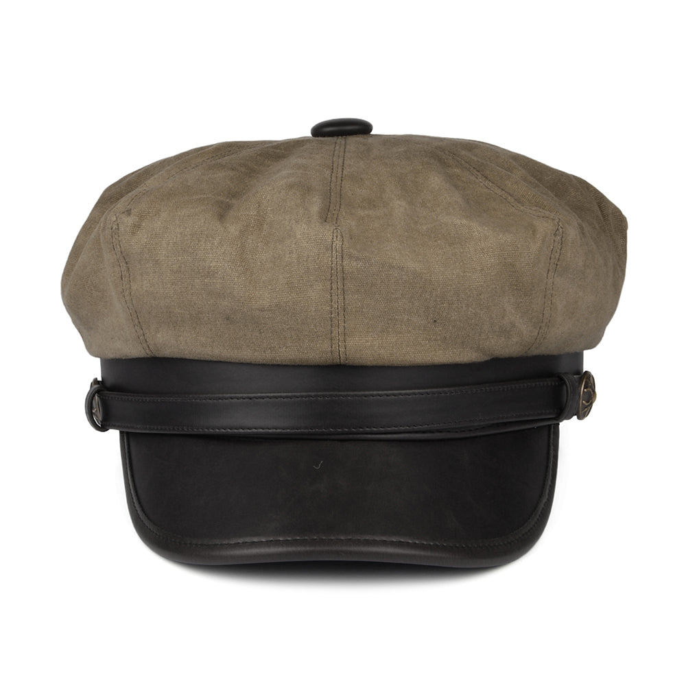Rebel Motorcycle Cap - British Tan Wholesale